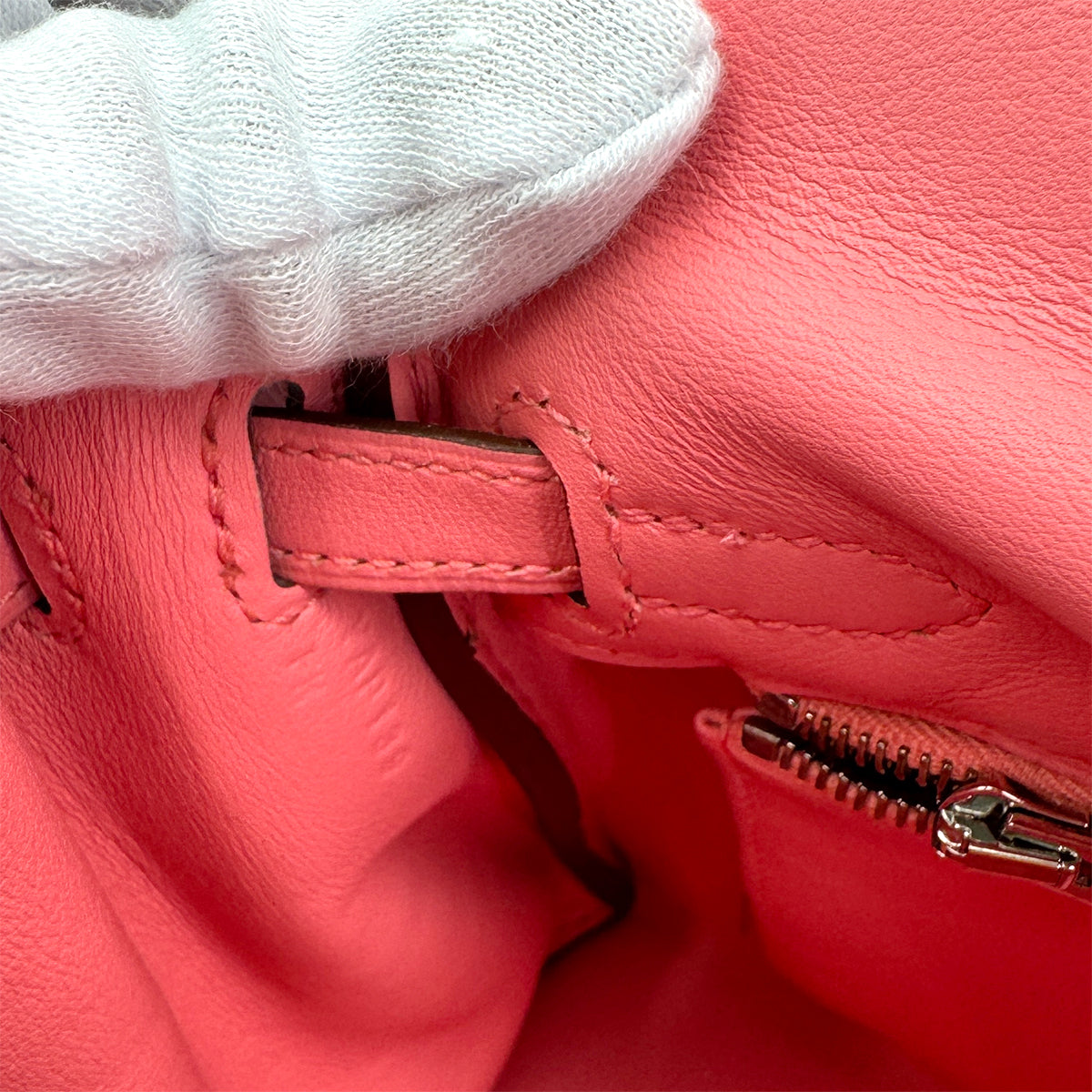 Luxury Promise Japan HERMES KELLY 25 RETOURNE ROSE AZALEE SWIFT HAND SHOULDER BAG Y SHW 90299823