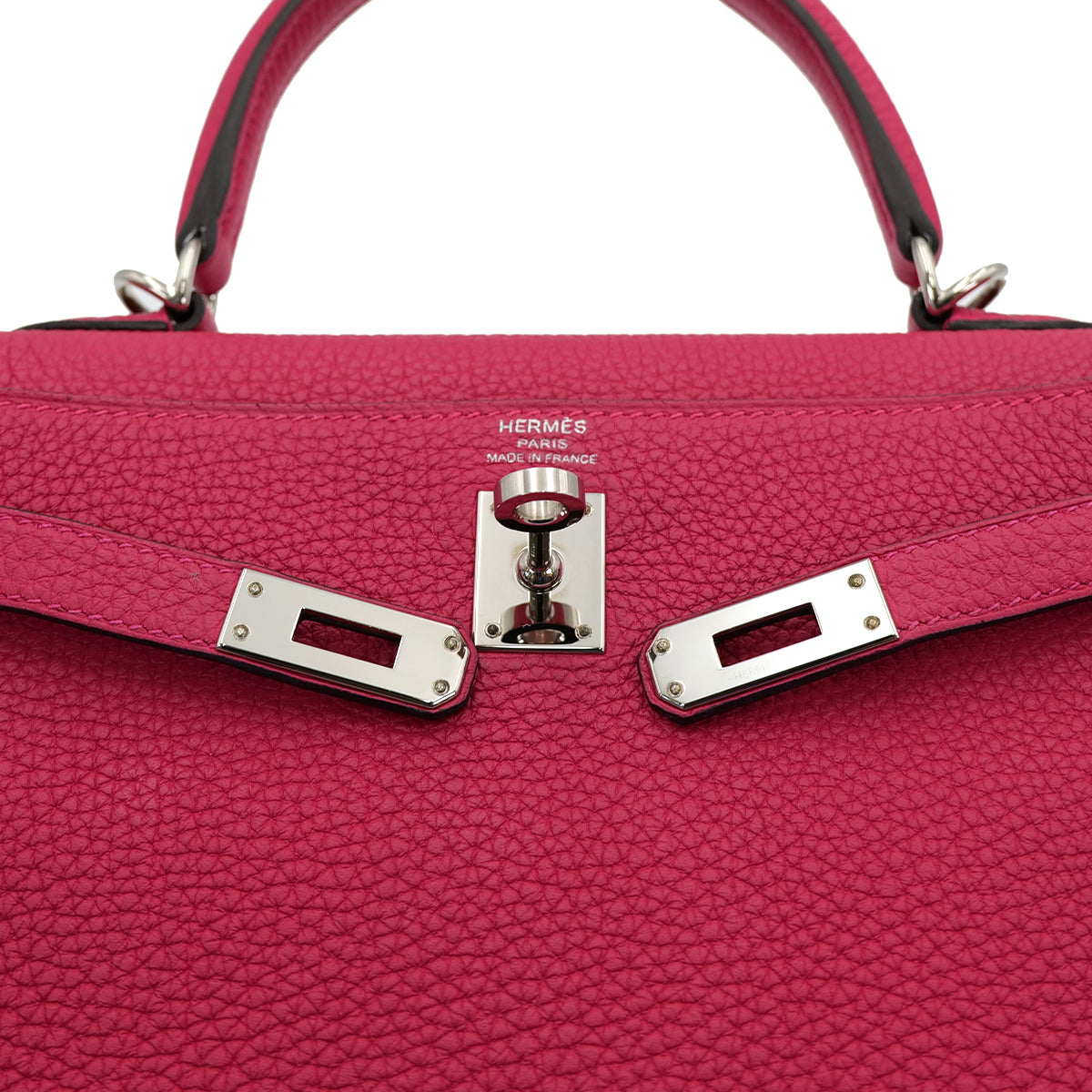 Luxury Promise Japan HERMES KELLY 25 RETOURNE ROSE MEXICOE TOGO HAND SHOULDER BAG U SHW 90301653