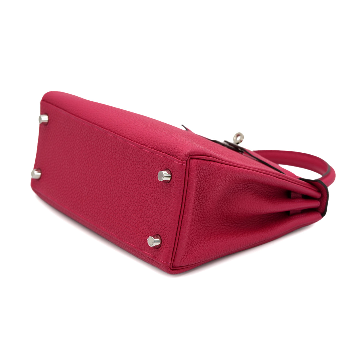 Luxury Promise Japan HERMES KELLY 25 RETOURNE ROSE MEXICOE TOGO HAND SHOULDER BAG U SHW 90301653