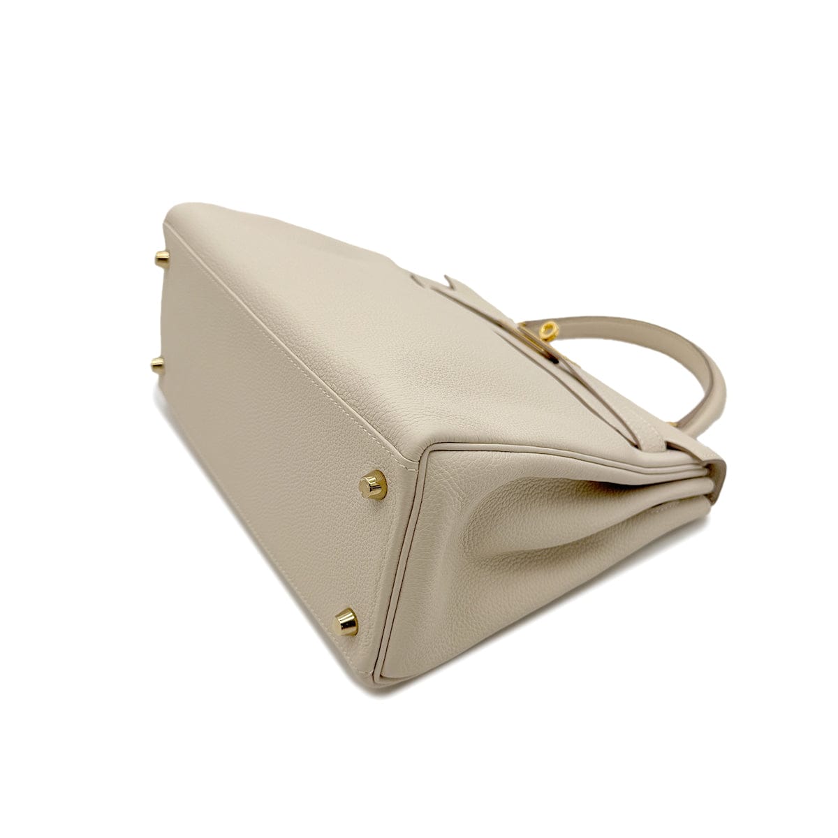 Luxury Promise Japan HERMES KELLY 28 RETOURNE CRAIE TAURILLON NOVILLO HAND SHOULDER BAG X GHW 90294143