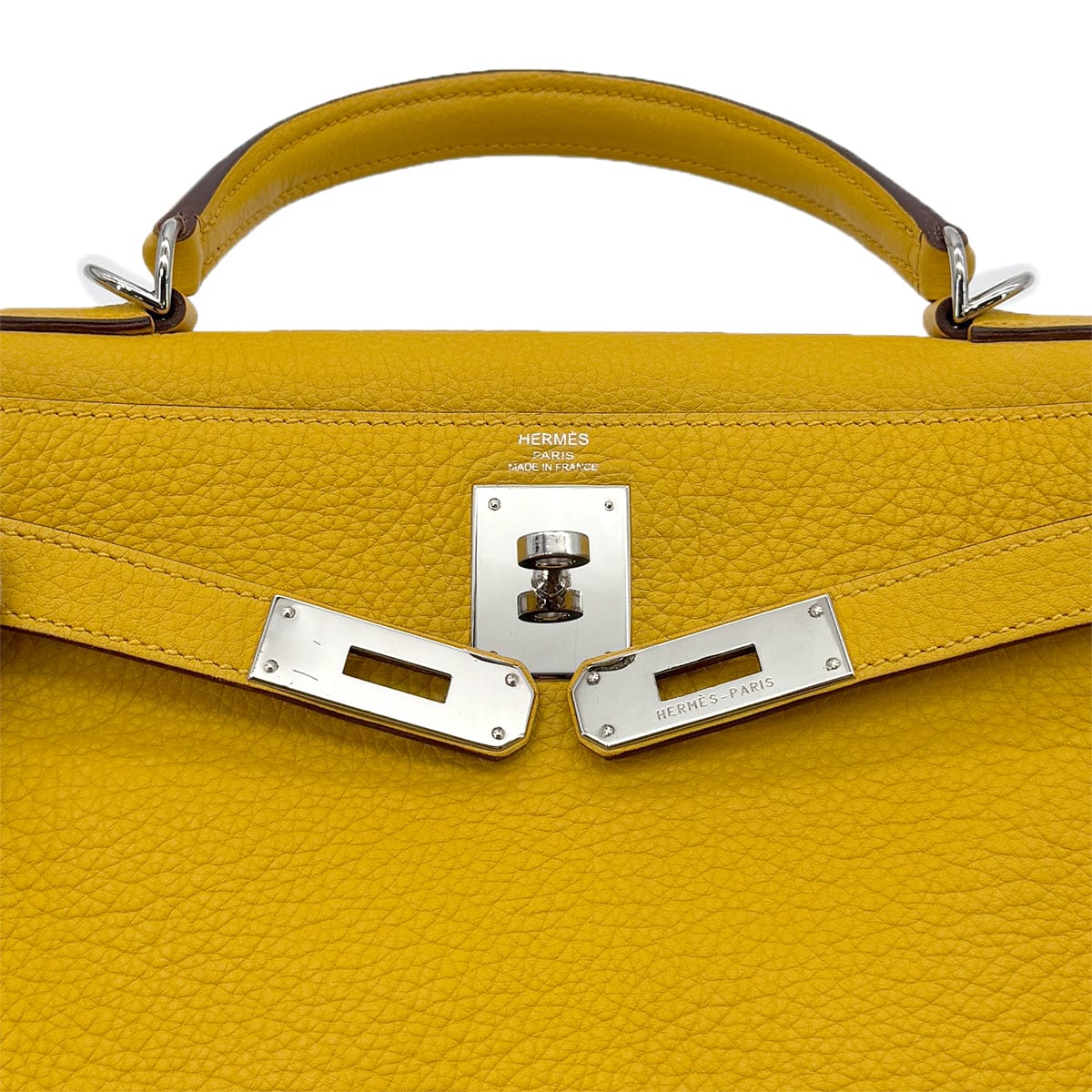 Luxury Promise Japan HERMES KELLY 28 RETOURNE SOLEIL TAURILLON CLEMENCE HAND SHOULDER BAG □M SHW 90294974