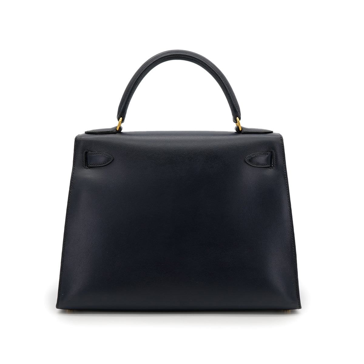 Luxury Promise Japan HERMES KELLY 28 SELLIER BLUE INDIGO BOXCALF HAND SHOULDER BAG □C GHW 90301712