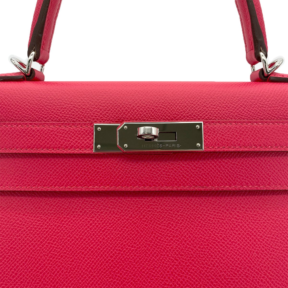 Luxury Promise Japan HERMES KELLY 28 SELLIER ROSE EXTREME VEAU EPSOM HAND SHOULDER BAG D SHW 90290355