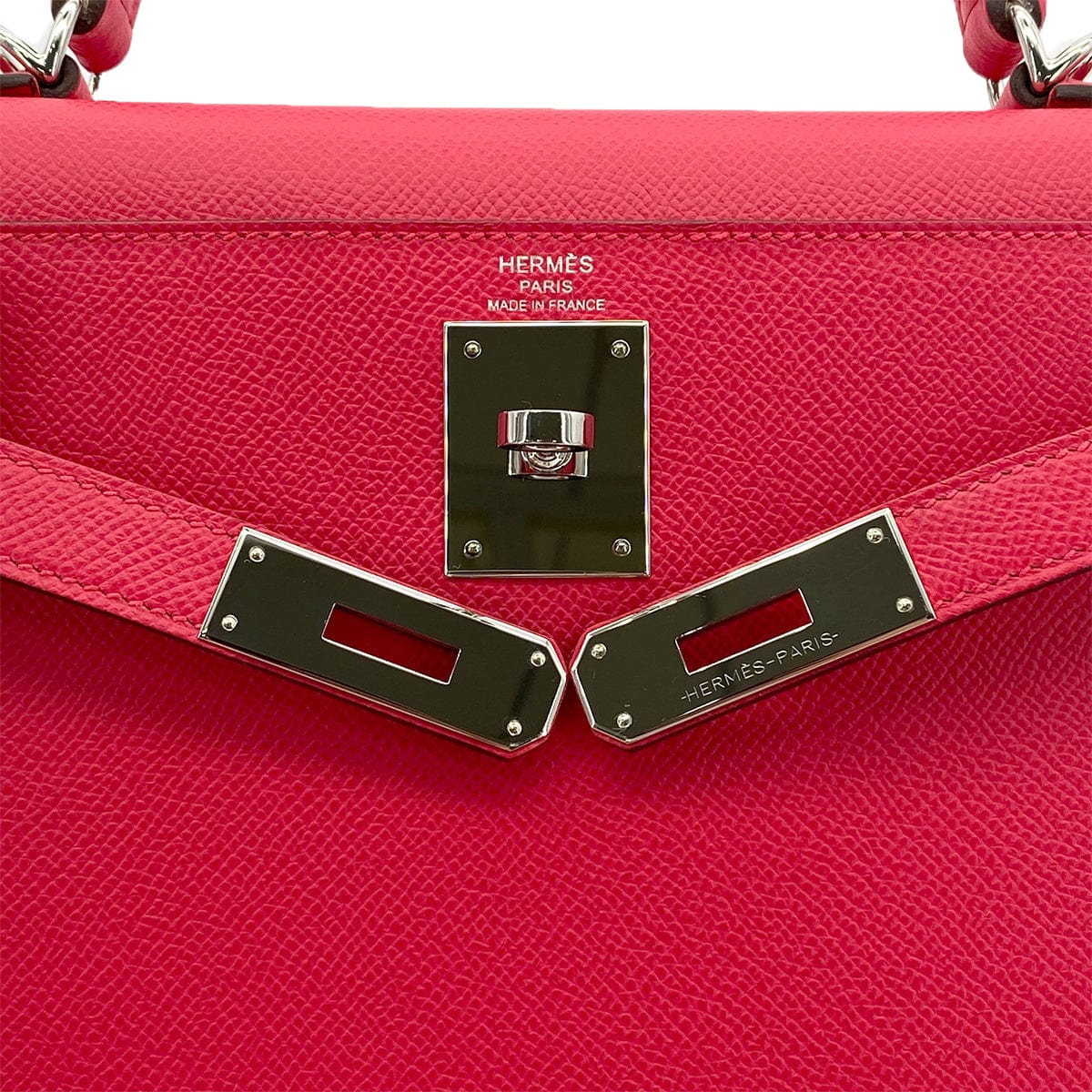 Luxury Promise Japan HERMES KELLY 28 SELLIER ROSE EXTREME VEAU EPSOM HAND SHOULDER BAG D SHW 90290355