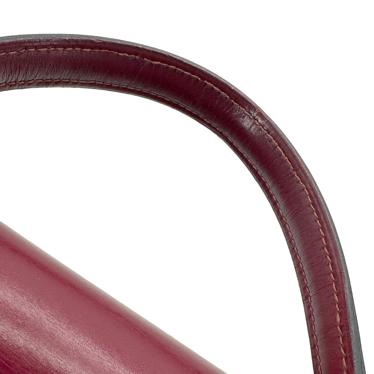 Luxury Promise Japan HERMES KELLY 28 SELLIER ROUGE H BOXCALF HAND BAG 1986 CIRCLE P GOLD HARDWARE 90317903