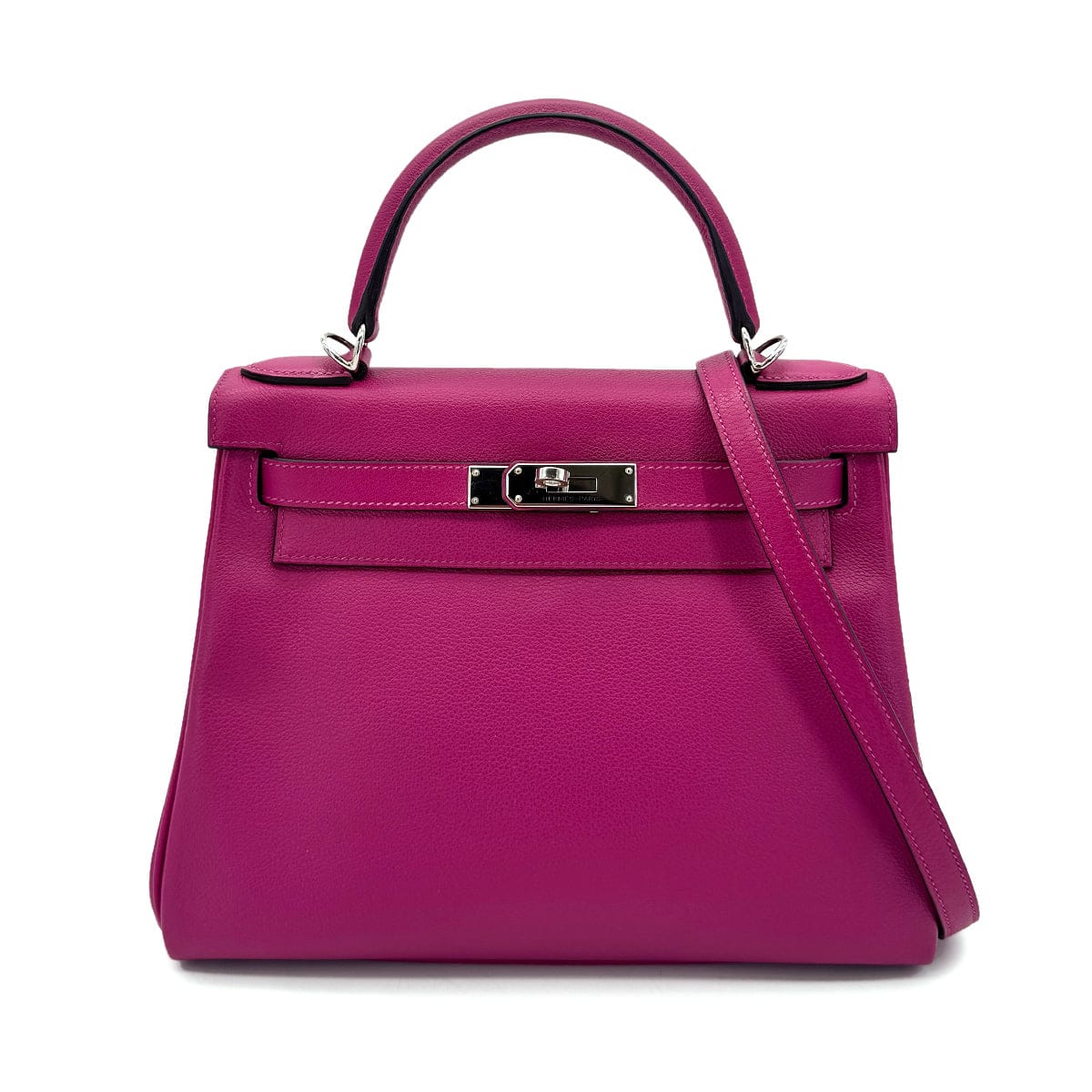 Luxury Promise Japan HERMES KELLY 28 SELLIER TAURILLON NOBILLO ROSE PURPLE A 90306285
