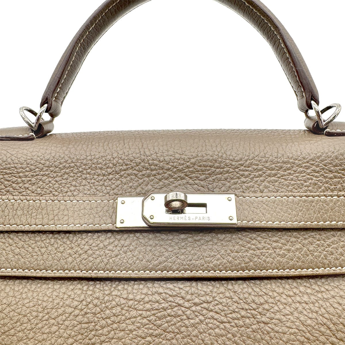 Luxury Promise Japan HERMES KELLY 32 AMAZON ETOUPE TOGO HAND SHOULDER BAG □N SHW 90277075