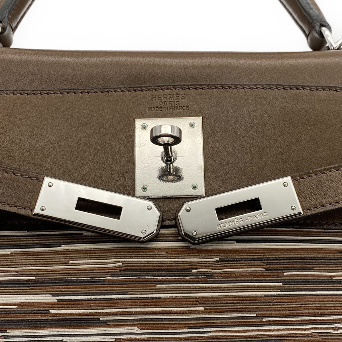 Luxury Promise Japan HERMES KELLY 32 RETOURNE VERT OLIVE EVER CALF VIBRATO HAND SHOULDER BAG 2001 SQUARE E PALLADIUM HARDWARE 90319927