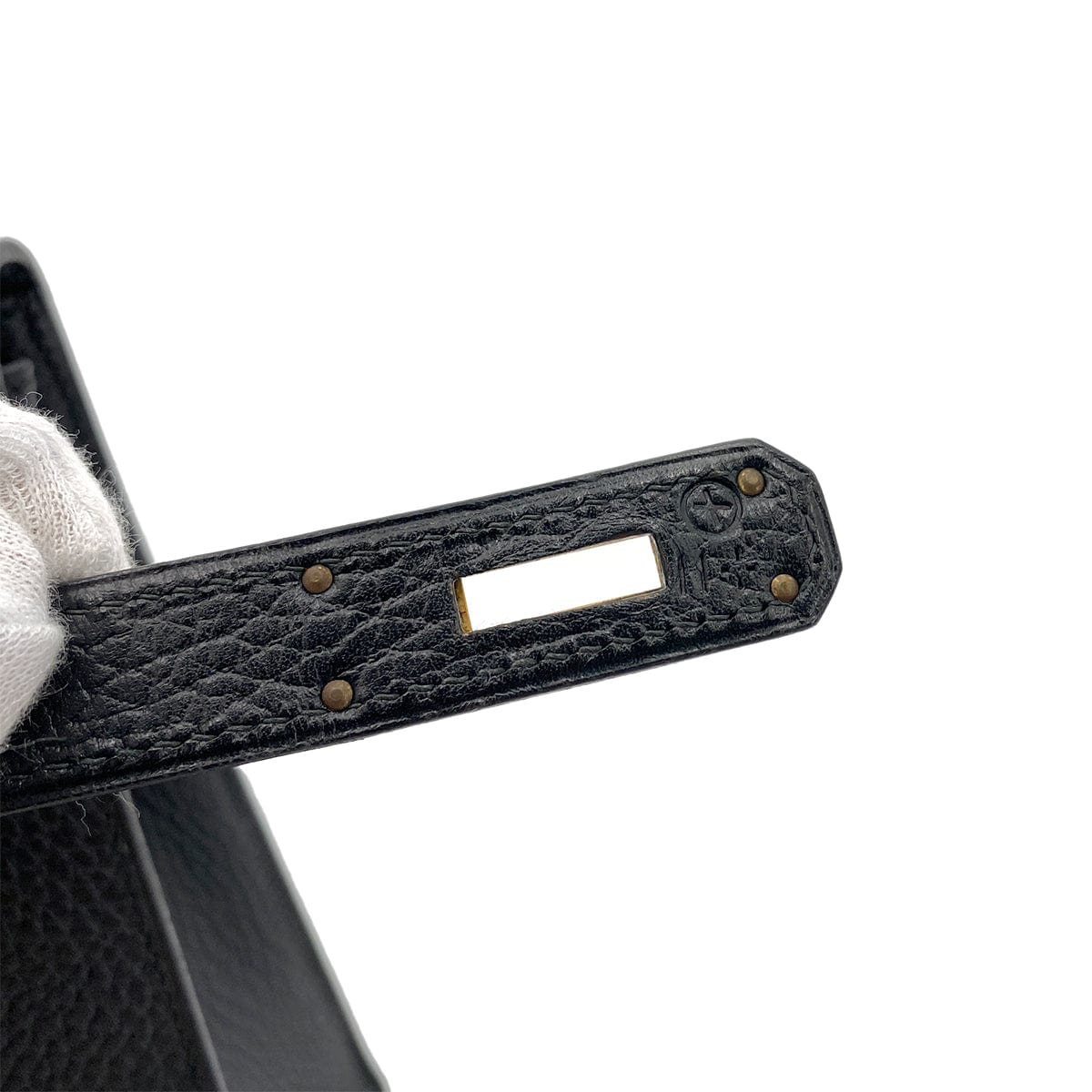 Luxury Promise Japan HERMES KELLY 32 SELLIER BLACK ARDENNES HAND SHOULDER BAG 〇X 90250515