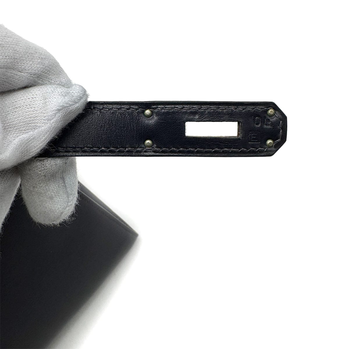 Luxury Promise Japan HERMES KELLY 32 SELLIER BLUE INDIGO BOXCALF HAND SHOULDER BAG □E SHW 90294204