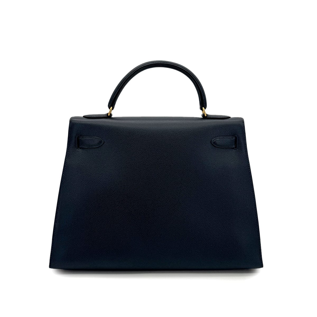 Luxury Promise Japan HERMES KELLY 32 SELLIER BLUE MARINE COUCHEVEL HAND SHOULDER BAG 1996 CIRCLE Z GHW 90299785