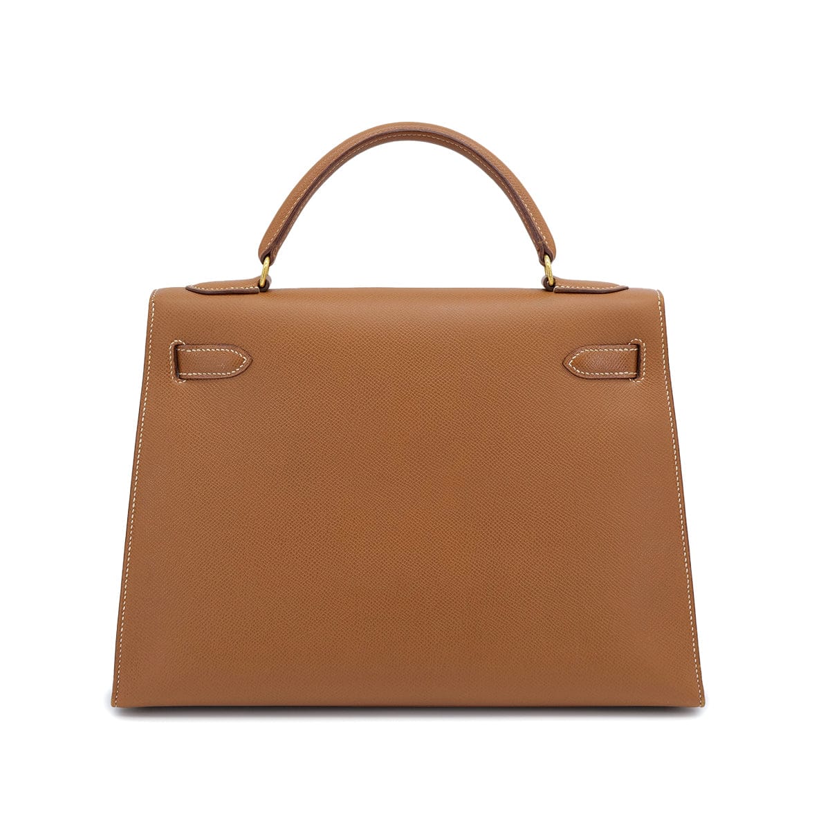 Luxury Promise Japan HERMES KELLY 32 SELLIER GOLD COURCHEVEL HAND SHOULDER BAG 1992 CIRCLE V GOLD HARDWARE 90325851