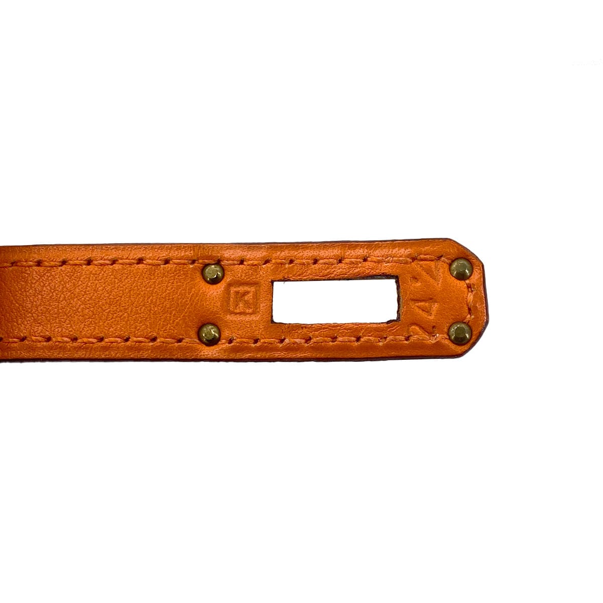 Luxury Promise Japan HERMES KELLY DANCE ORANGE VEAU SWIFT SHOULDER BAG □K GHW 90304918