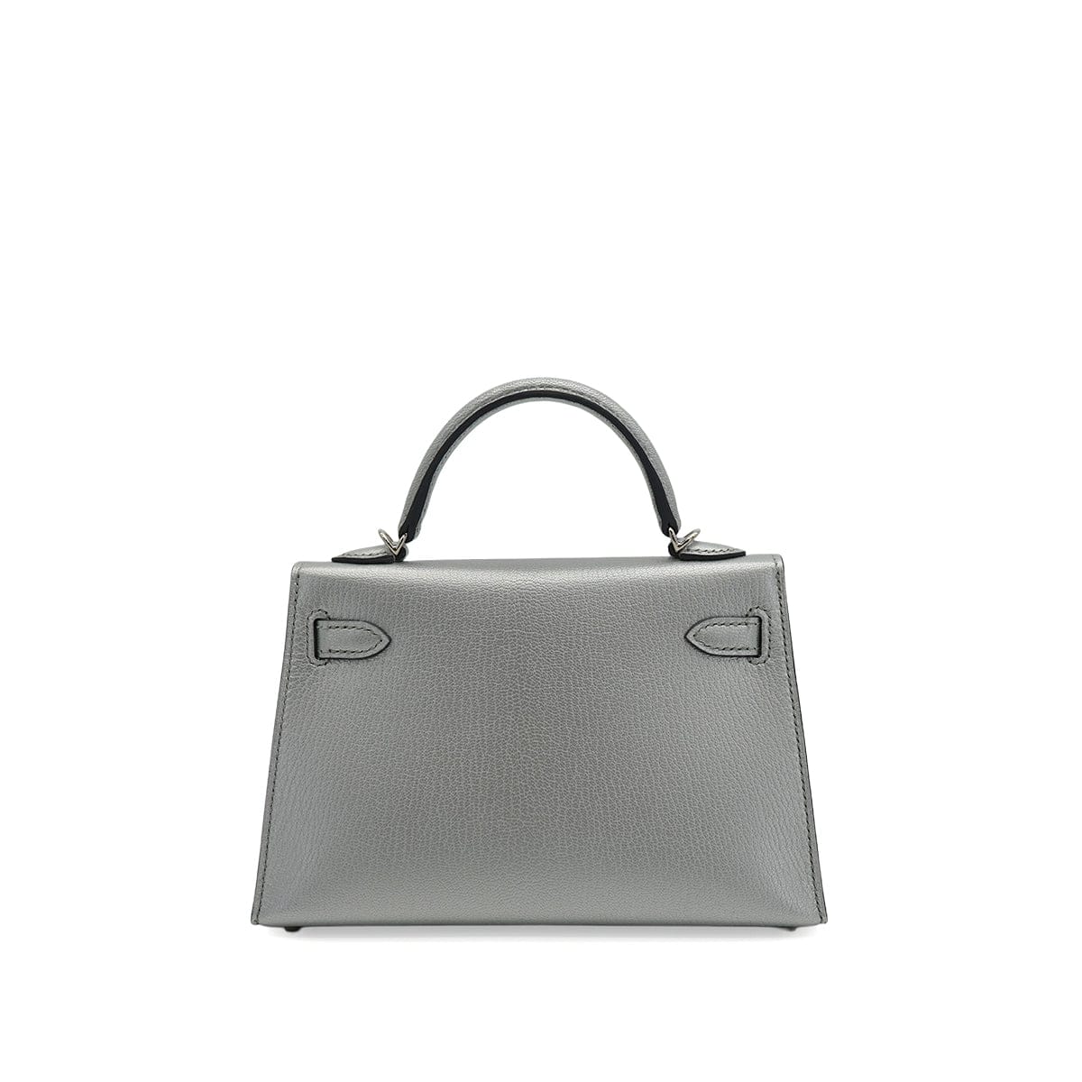 Luxury Promise Japan HERMES KELLY MINI 2 ARGENT CHEVRE CHAMKILA HAND SHOULDER BAG 2026 G STAMP PALLADIUM HARDWARE 90342998