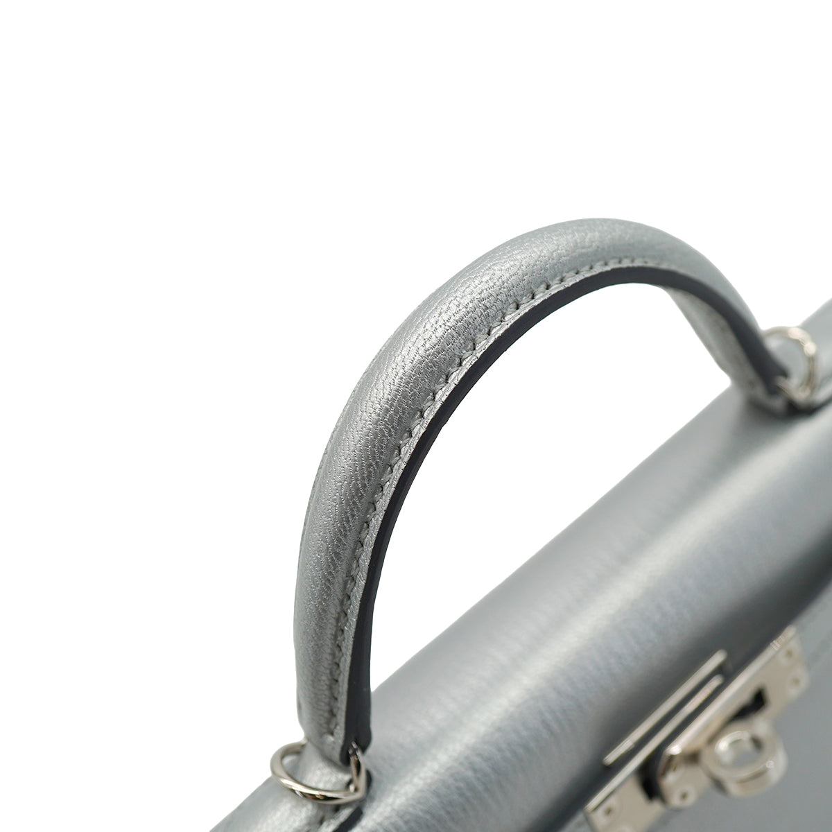 Luxury Promise Japan HERMES KELLY MINI 2 ARGENT CHEVRE CHAMKILA HAND SHOULDER BAG 2026 G STAMP PALLADIUM HARDWARE 90342998