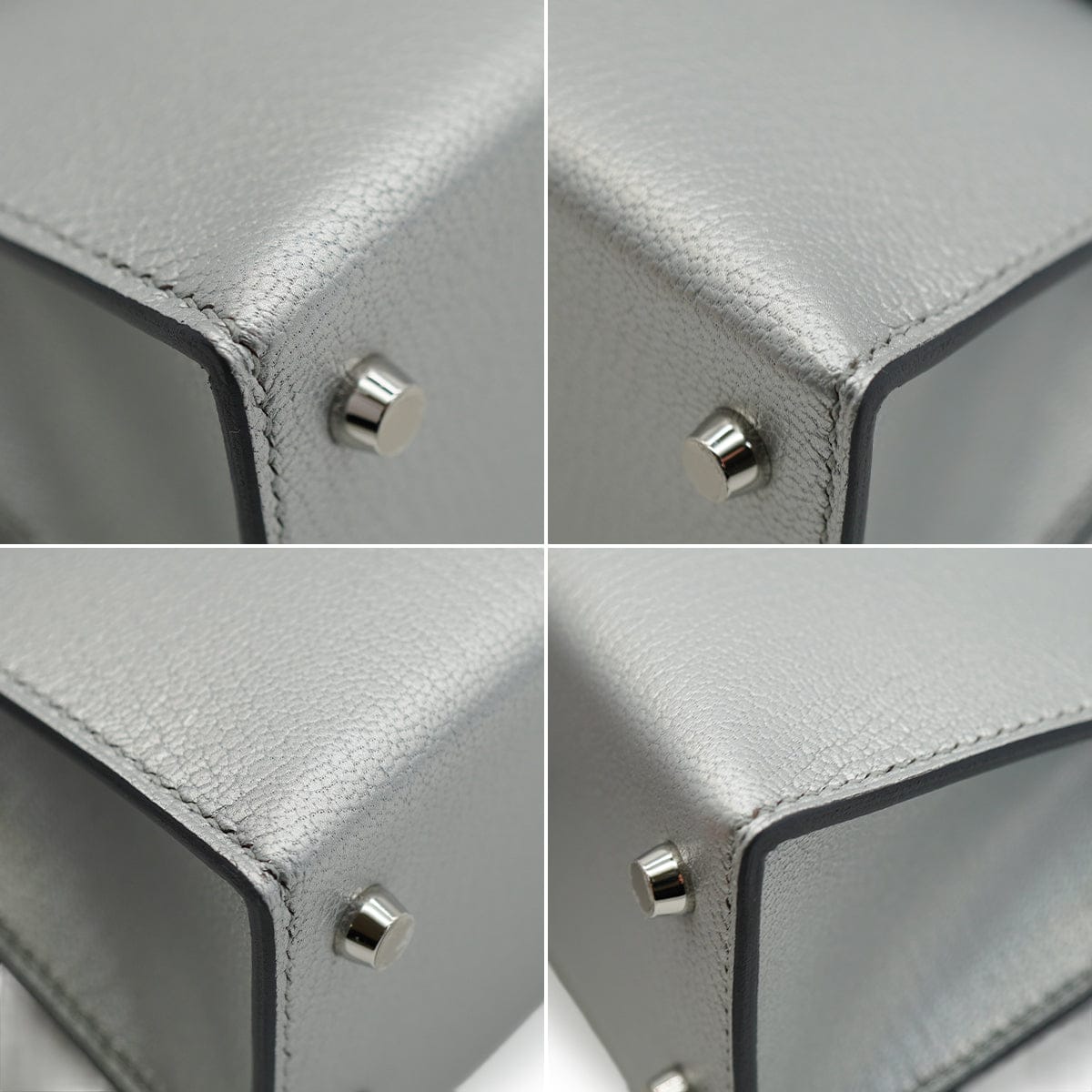 Luxury Promise Japan HERMES KELLY MINI 2 ARGENT CHEVRE CHAMKILA HAND SHOULDER BAG 2026 G STAMP PALLADIUM HARDWARE 90342998