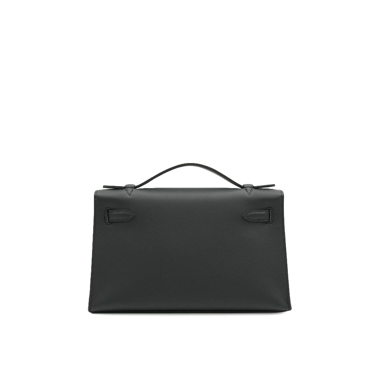 Luxury Promise Japan HERMES KELLY POCHETTE SELLIER BLACK VEAU SWIFT HAND BAG 2024 W STAMP GOLD HARDWARE 90331852
