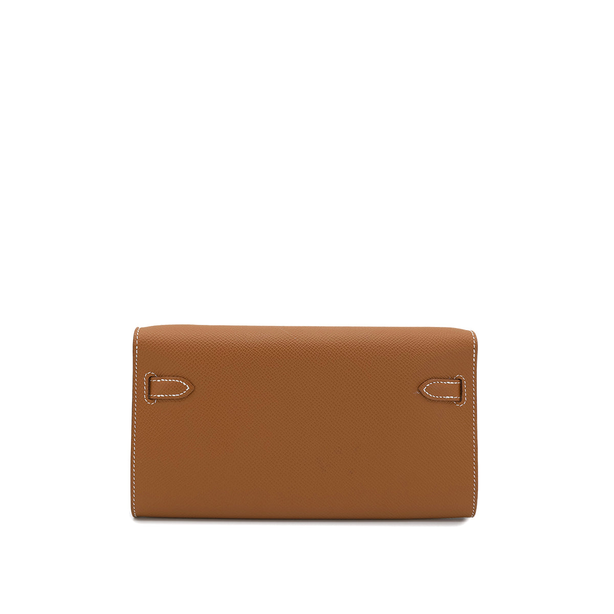 Luxury Promise Japan HERMES KELLY TO GO GOLD VEAU EPSOM WALLET SHOULDER BAG W GHW 90301627
