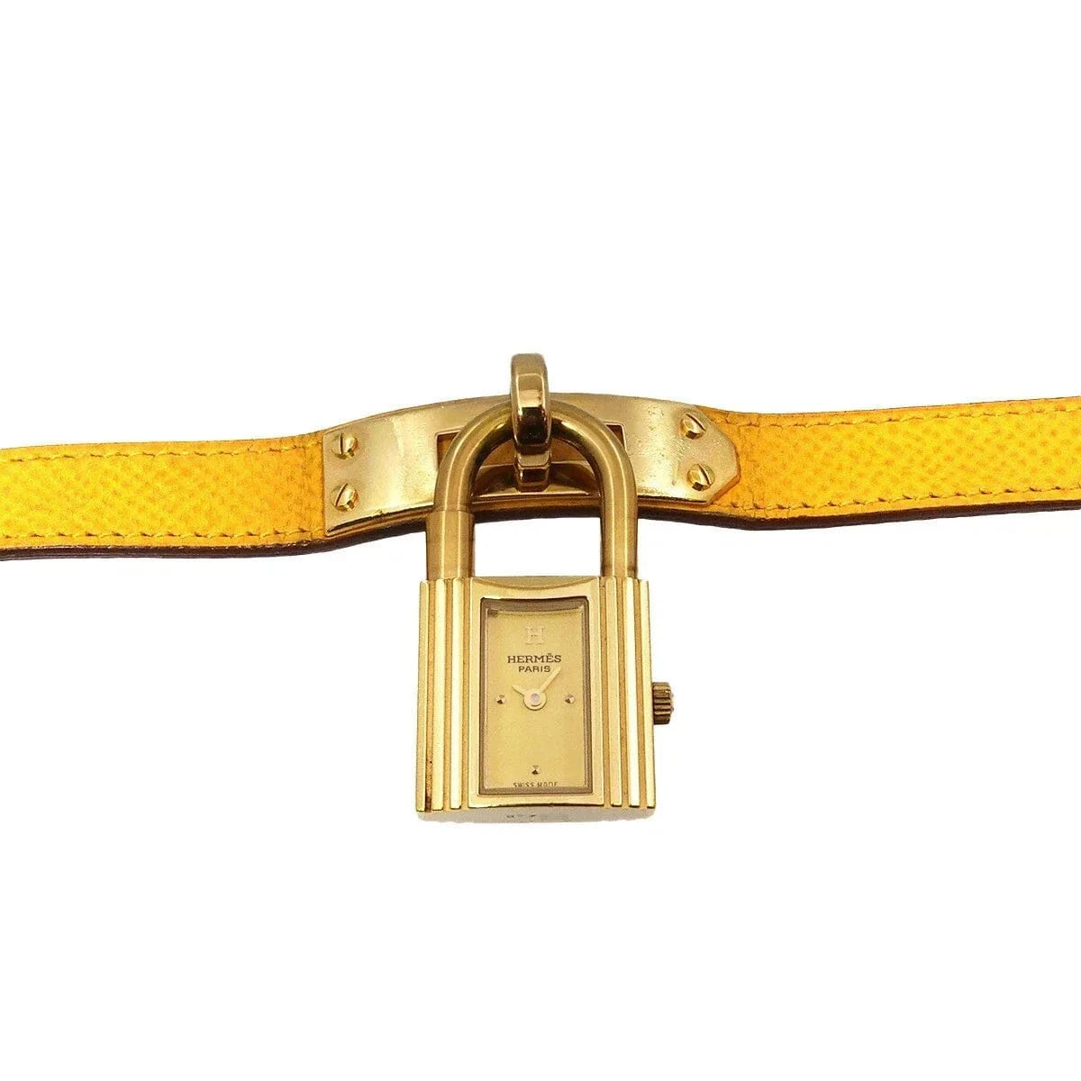 Luxury Promise Japan HERMES Kelly Watches Quartz Gold D