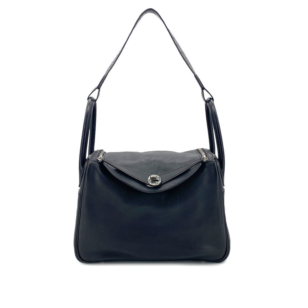 Luxury Promise Japan HERMES LINDY TOUCH 30 BLACK VOLUPTO NILOTICUS SHOULDER BAG A SHW 90299050