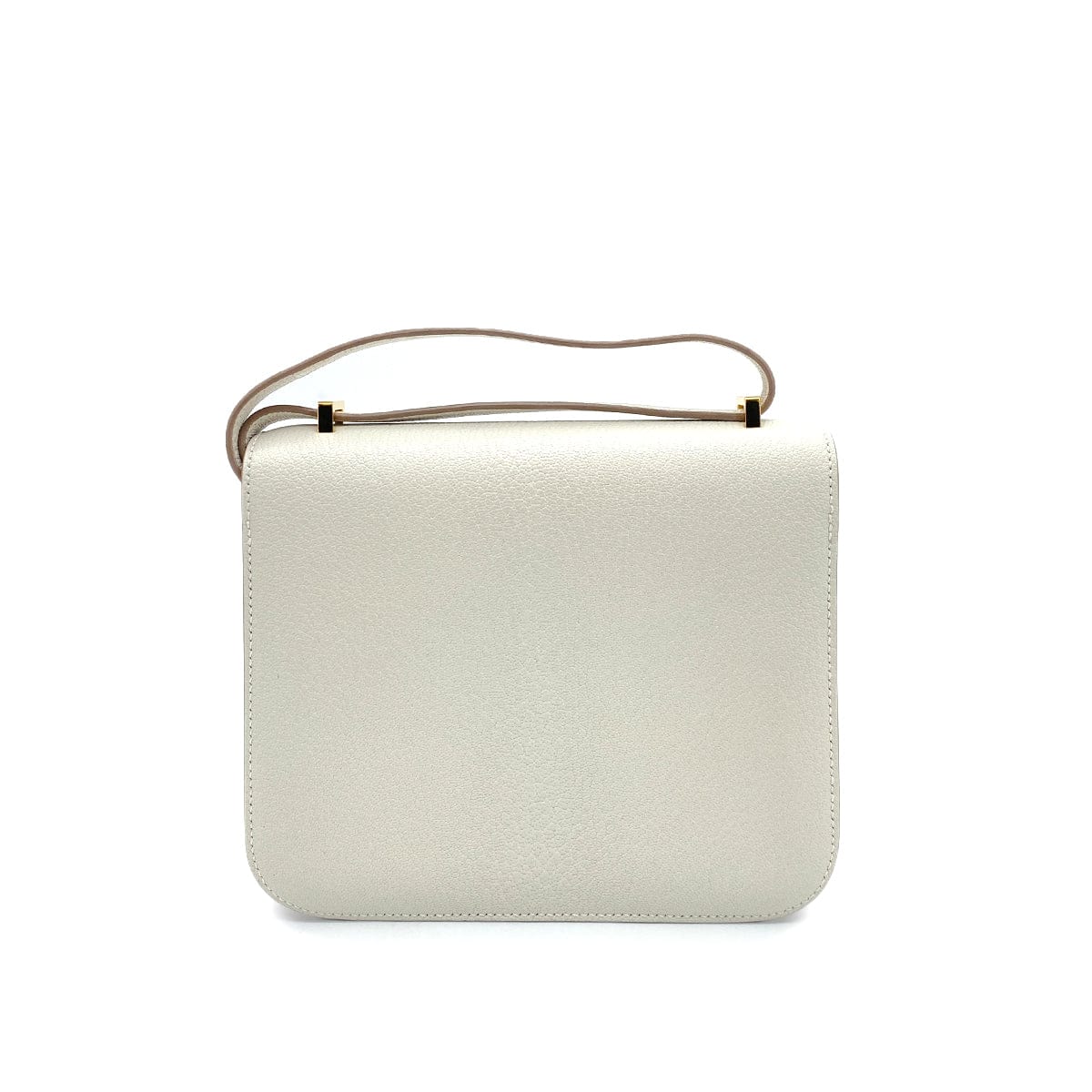 Luxury Promise Japan HERMES MINI CONSTANCE 18 MUSHROOM CHEVRE SHOULDER BAG B GHW 90243210