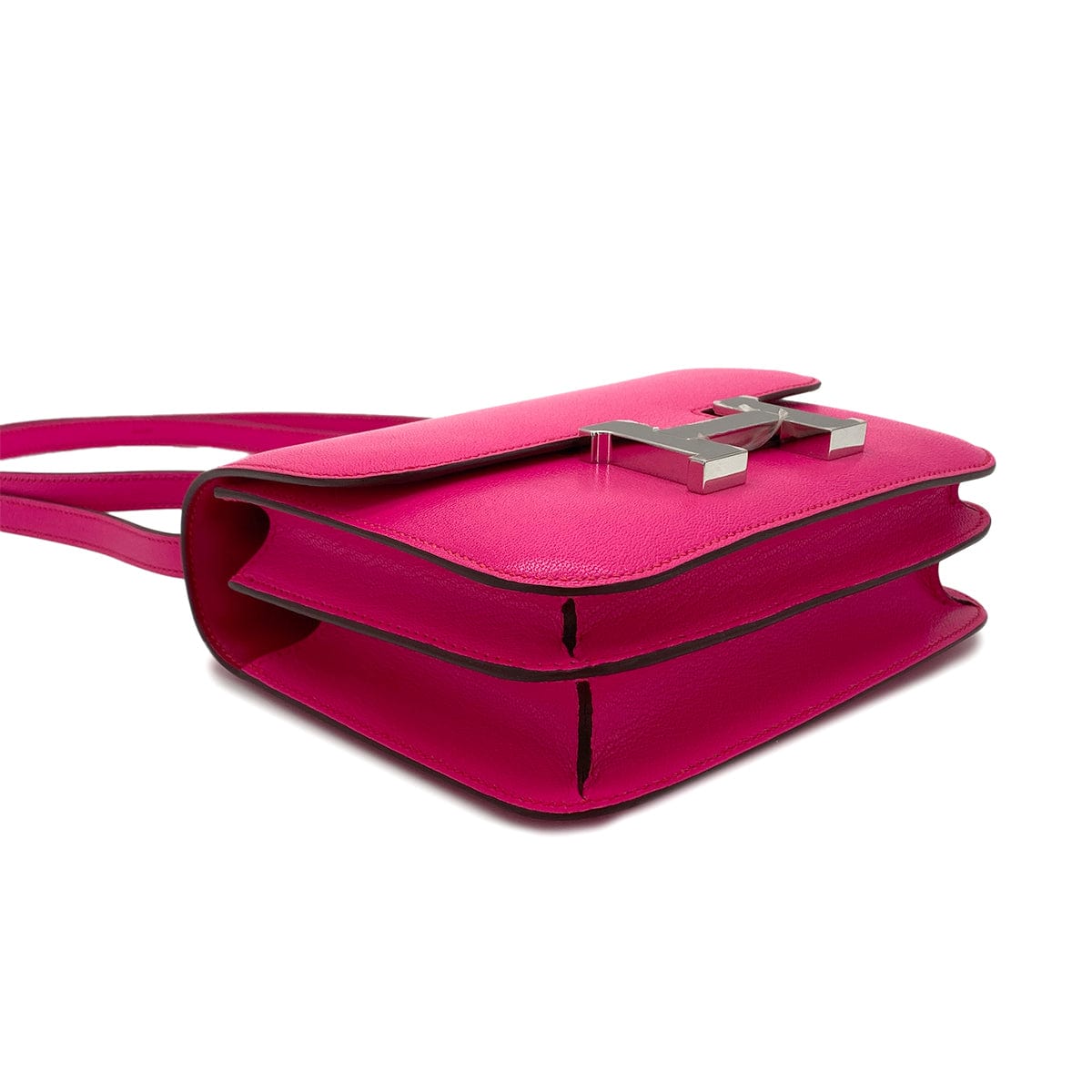 Luxury Promise Japan HERMES MINI CONSTANCE 3 MINI 18 ROSE POP CHEVRE SHOULDER BAG B SHW 90284399