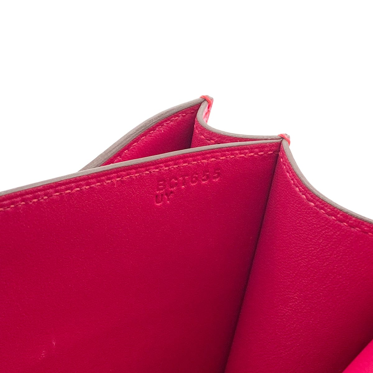 Luxury Promise Japan HERMES MINI CONSTANCE 3 MINI 18 ROSE POP CHEVRE SHOULDER BAG B SHW 90284399