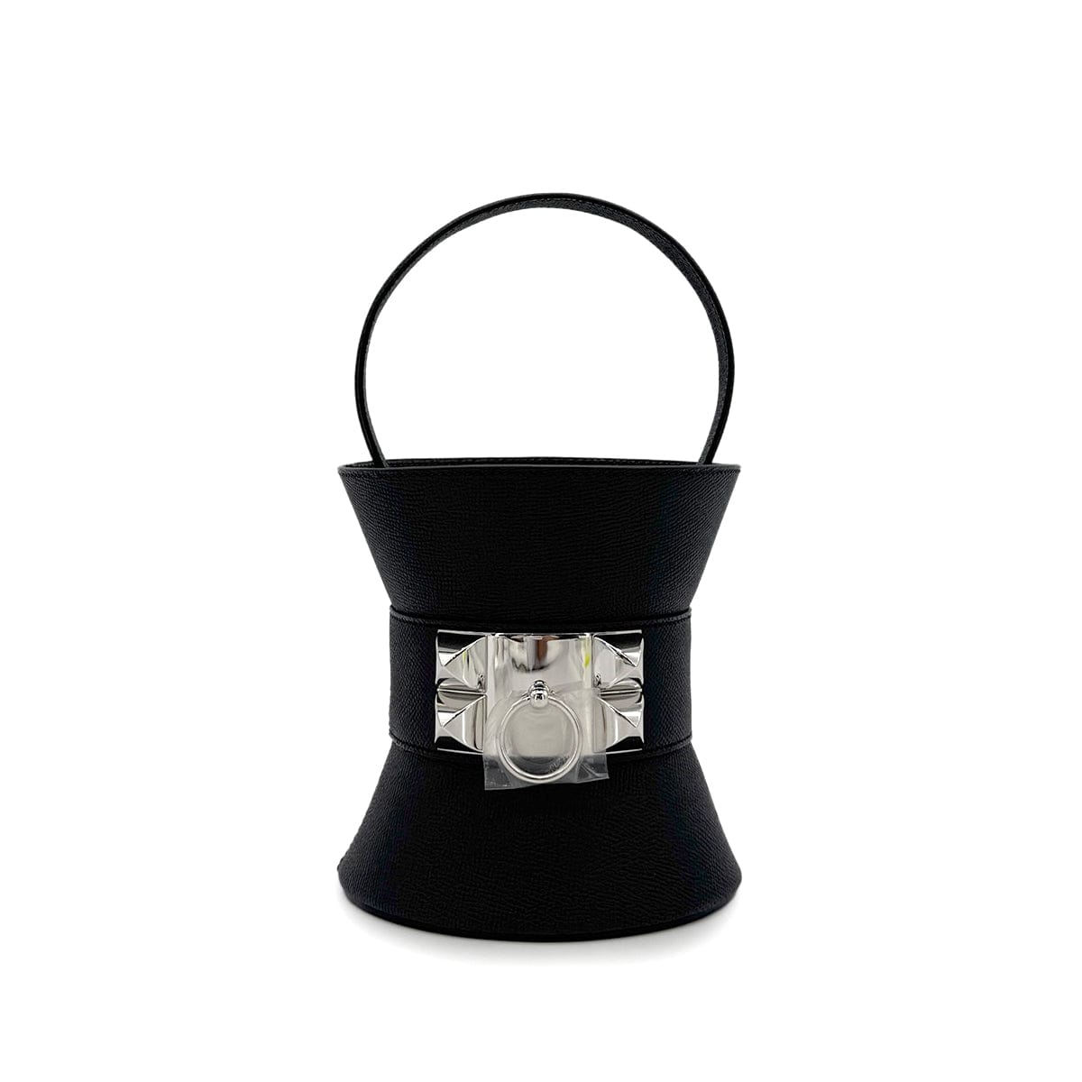 Luxury Promise Japan HERMES MINI MEDOR COLLIER DE CHIEN BLACK VEAU EPSOM HAND BAG W 90285921