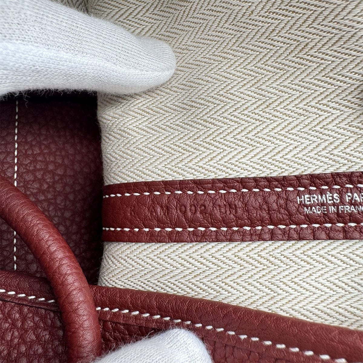 Luxury Promise Japan HERMES NEO GARDEN PARTY ROUGE H NEGONDA HAND BAG K 90285928