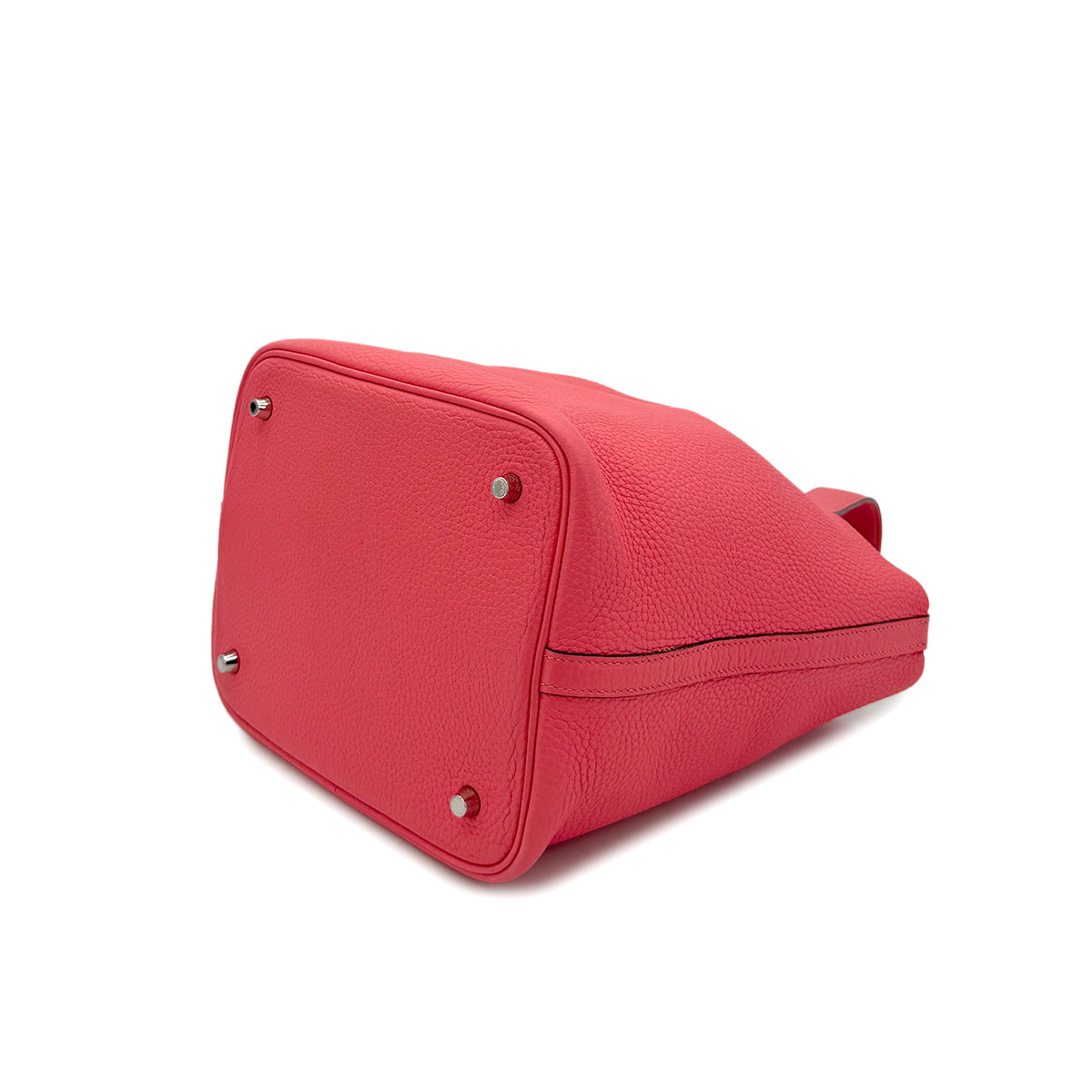 Luxury Promise Japan HERMES PICOTIN LOCK MM ROSE AZALEE TAURILLON CLEMENCE HAND BAG Y SHW 90295828