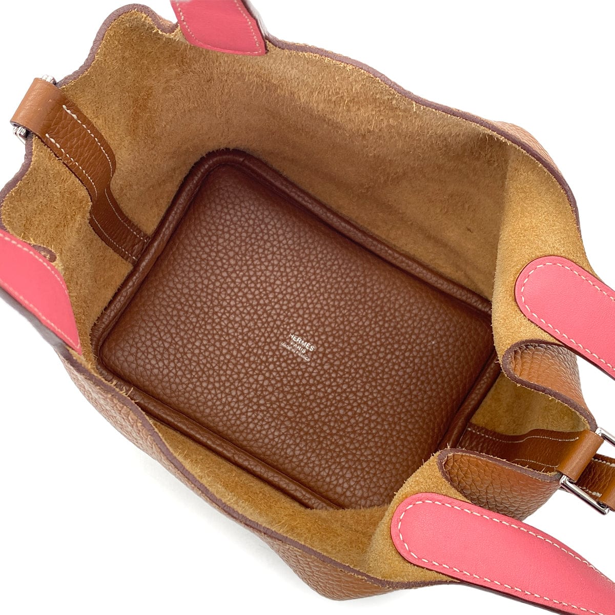 Luxury Promise Japan HERMES PICOTIN LOCK PM ECLAT GOLD ROSE AZALEE TAURILLON CLEMENCE HAND BAG D SHW 90301732