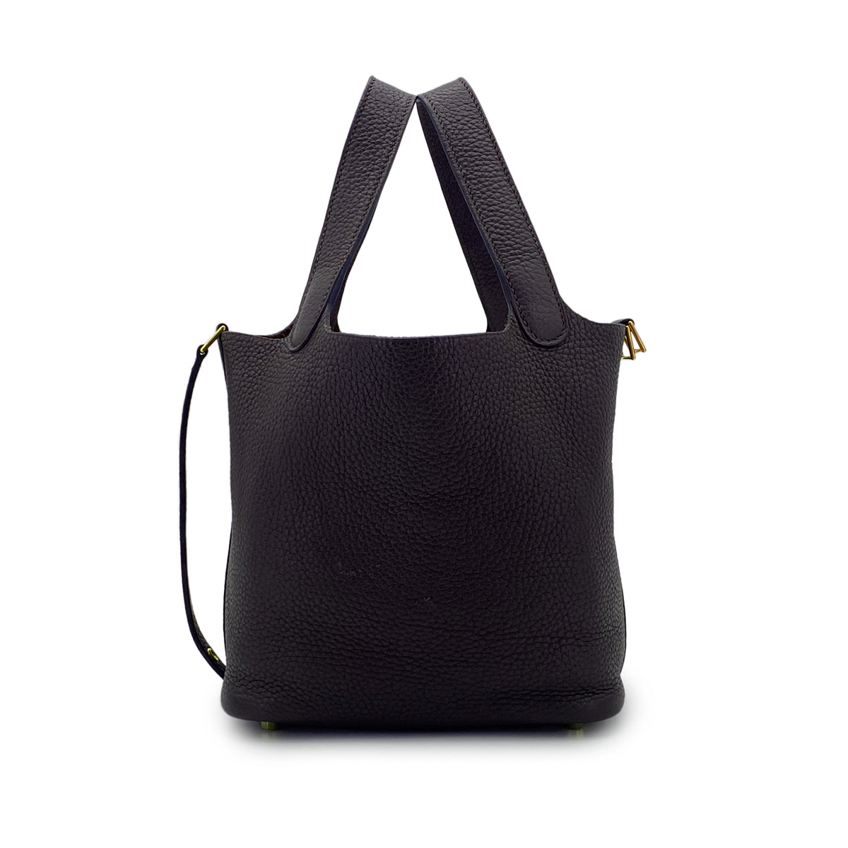 Luxury Promise Japan HERMES PICOTIN LOCK PM ROUGE SELLIER TAURILLON CLEMENCE HAND BAG Z GHW 90301849