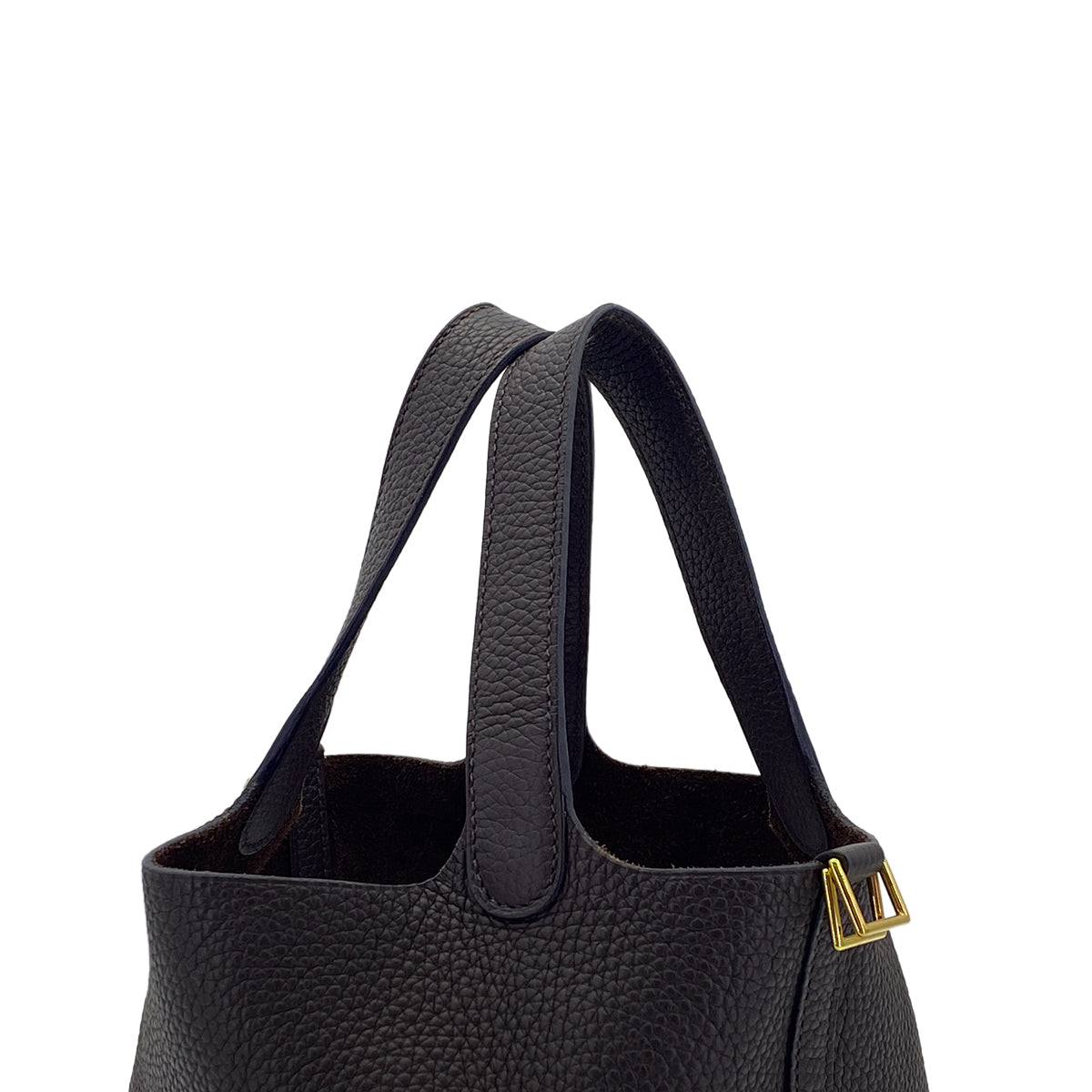 Luxury Promise Japan HERMES PICOTIN LOCK PM ROUGE SELLIER TAURILLON CLEMENCE HAND BAG Z GHW 90301849