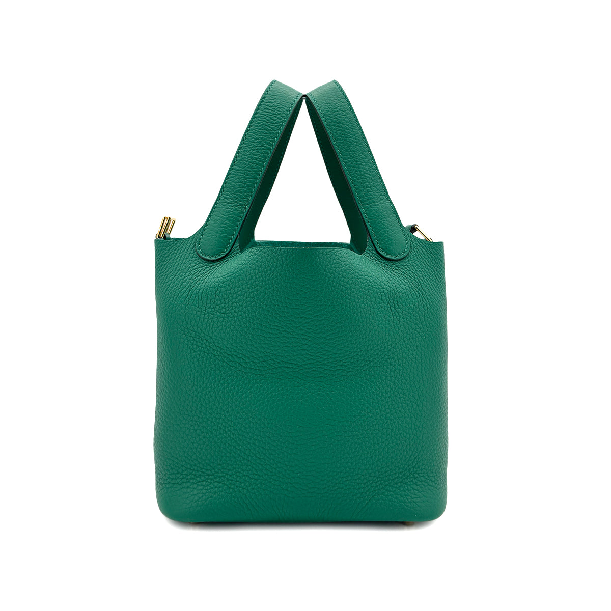 Luxury Promise Japan HERMES PICOTIN LOCK PM VERT VERTIGO TAURILLON CLEMENCE HAND BAG B GHW 90299172