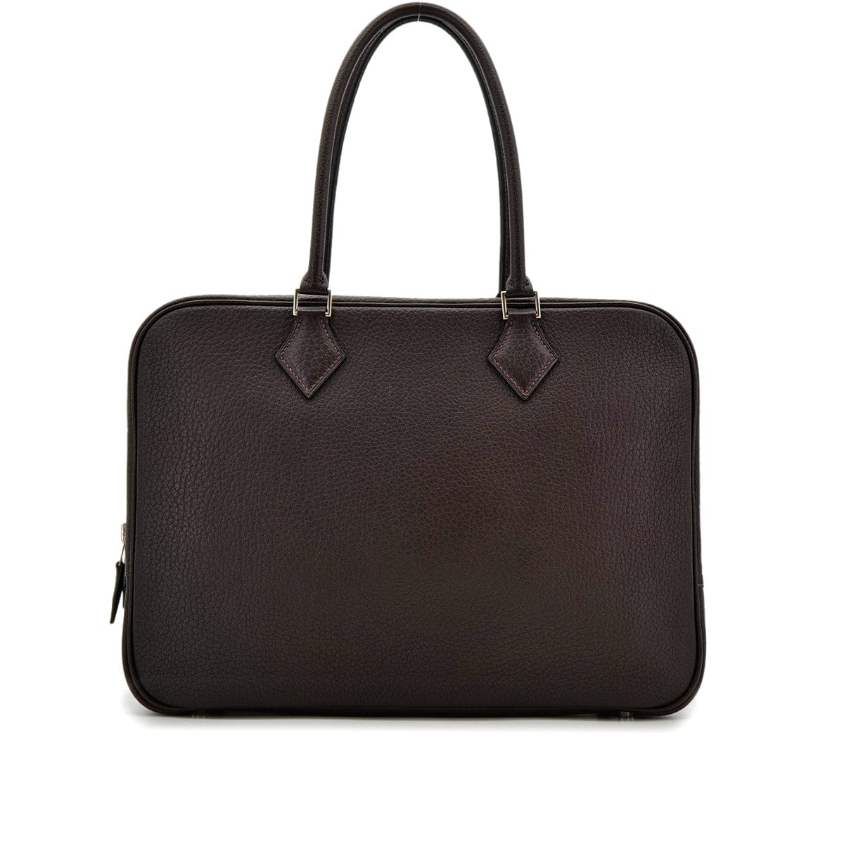 Luxury Promise Japan HERMES PLUME 32 EBENE FJORD HAND BAG □J PHW 90303900