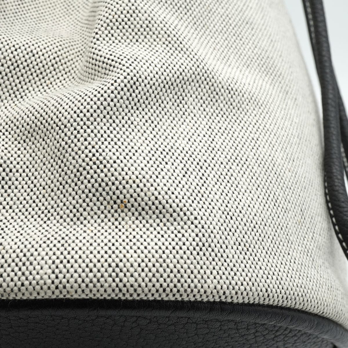 Luxury Promise Japan HERMES SAC MARINE RECIF PM BLACK TOILE H NEGONDA SHOULDER BAG 90339116