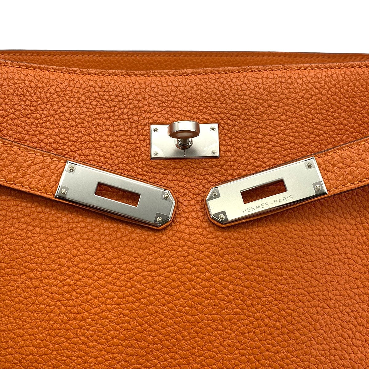 Luxury Promise Japan HERMES SO KELLY 26 ORANGE TAURILLON CLEMENCE SHOULDER BAG □L SHW 90301741