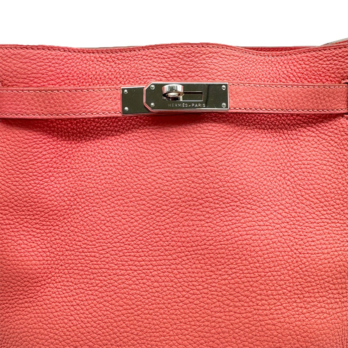 Luxury Promise Japan HERMES SO KELLY 26 ROSE LIPSTICK TAURILLON CLEMENCE SHOULDER BAG 2013 SQUARE Q PALLADIUM HARDWARE 90308972