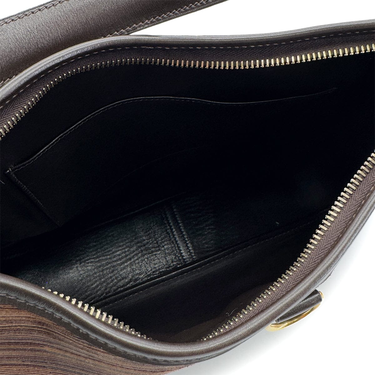 Luxury Promise Japan HERMES TRIM 35 EBENE EVER CALF VIBRATO SHOULDER BAG 2003 SQUARE G GOLD HARDWARE 90323082