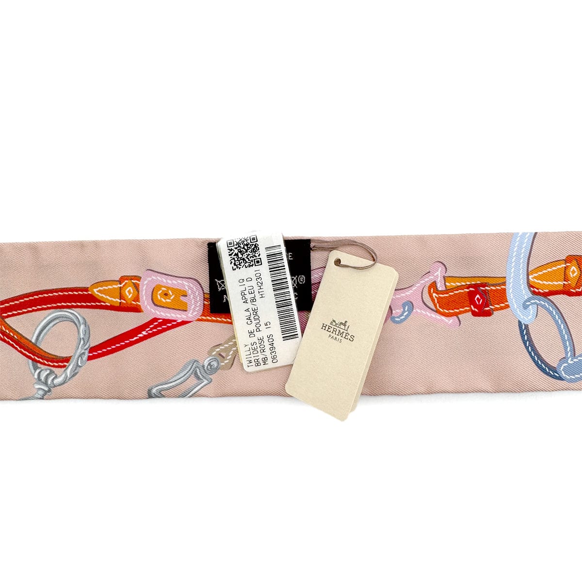 Luxury Promise Japan HERMES TWILLY BRIDES DE GALA APPLIQ SCARF MULTICOLOR SILK 90295850