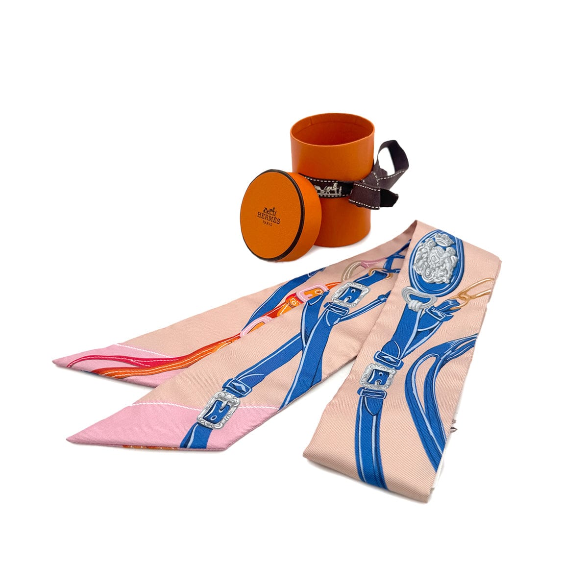 Luxury Promise Japan HERMES TWILLY BRIDES DE GALA APPLIQ SCARF MULTICOLOR SILK 90295850