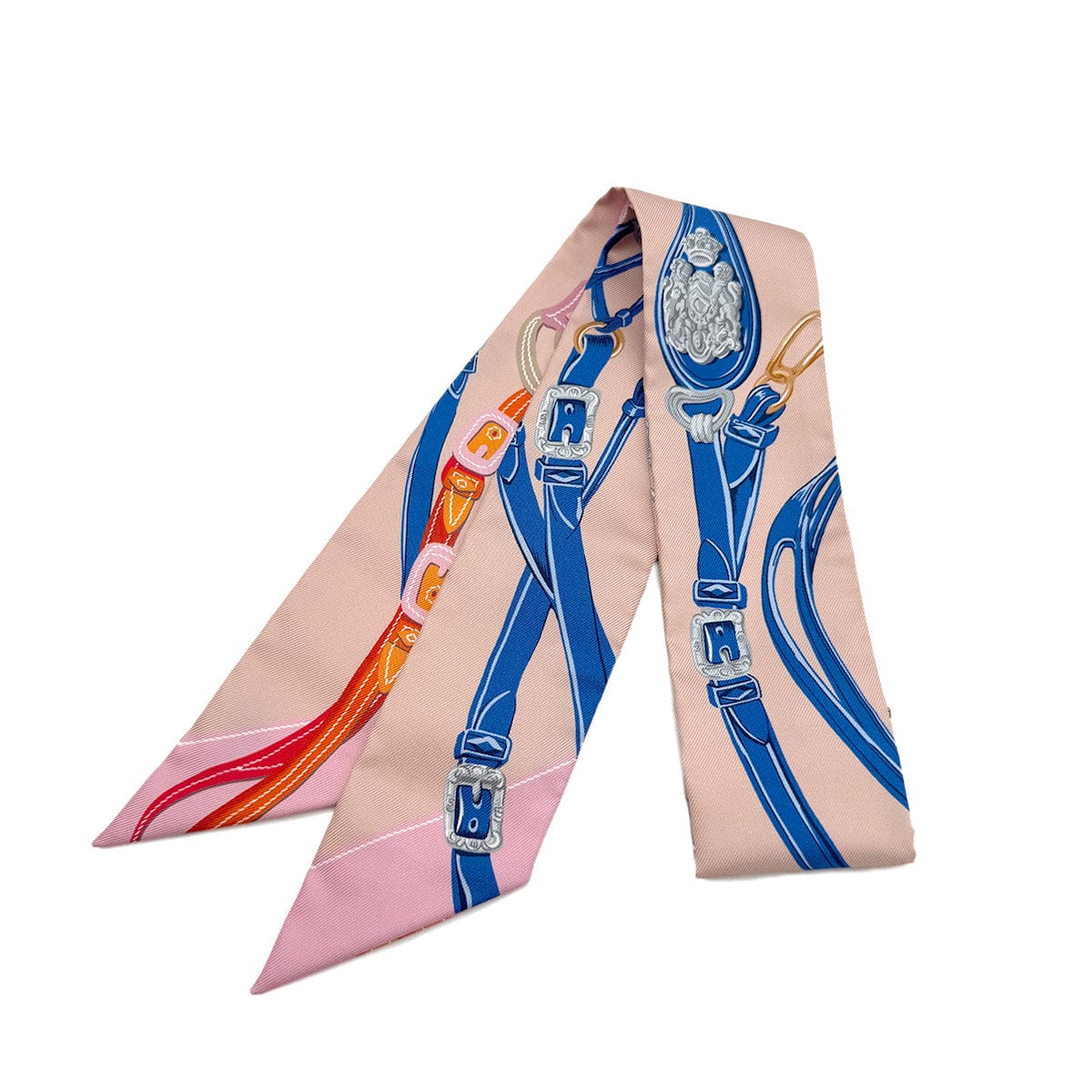 Luxury Promise Japan HERMES TWILLY BRIDES DE GALA APPLIQ SCARF MULTICOLOR SILK 90295850