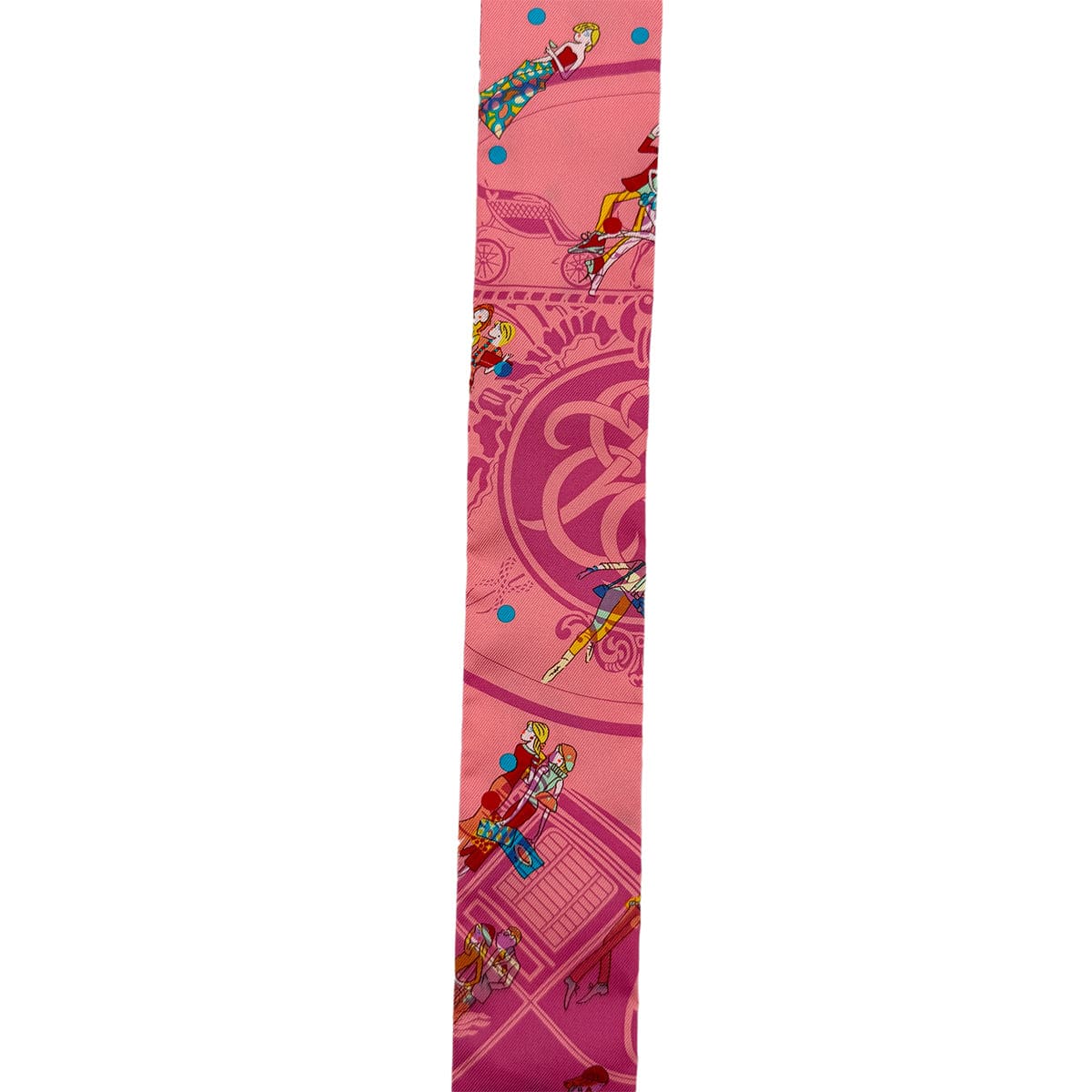 Luxury Promise Japan HERMES TWILLY EXLIBRIS LES PARISIENNES SCARF MULTICOLOR SILK 90295853