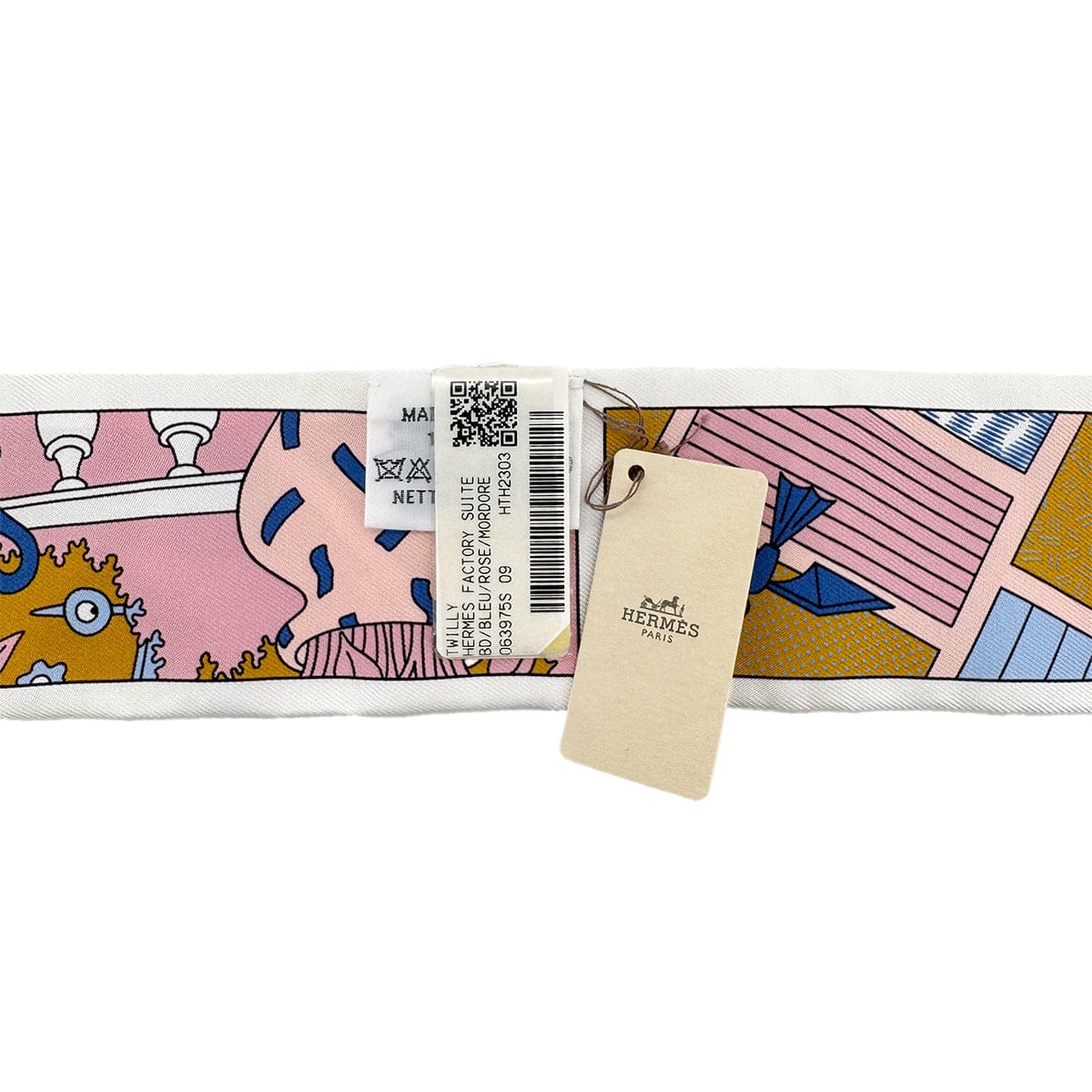 Luxury Promise Japan HERMES TWILLY FACTORY SUITE SCARF MULTICOLOR SILK 90295851