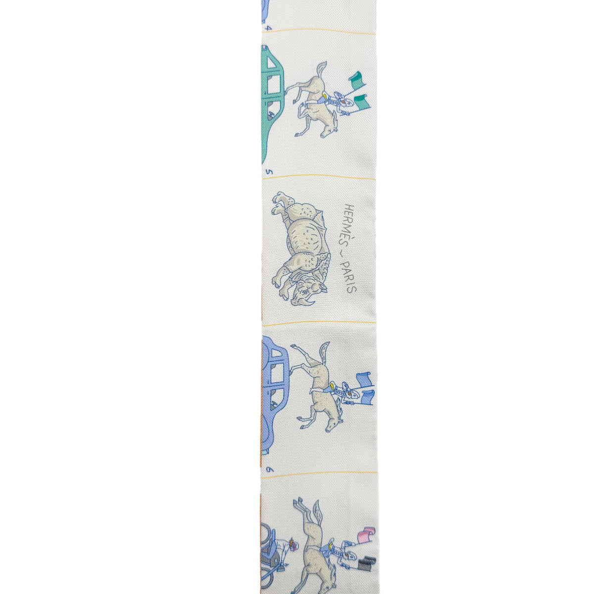 Luxury Promise Japan HERMES TWILLY PARADE SCARF MULTICOLOR SILK 90279972
