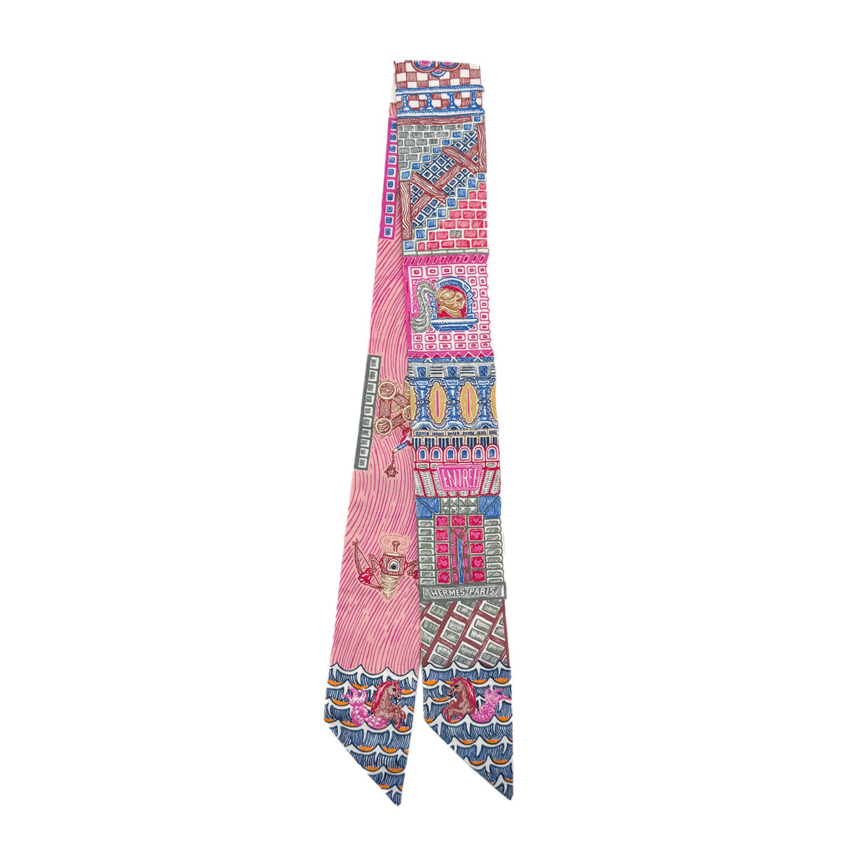 Luxury Promise Japan HERMES TWILLY SUPER SILK QUEST SCARF MULTICOLOR SILK 90295840