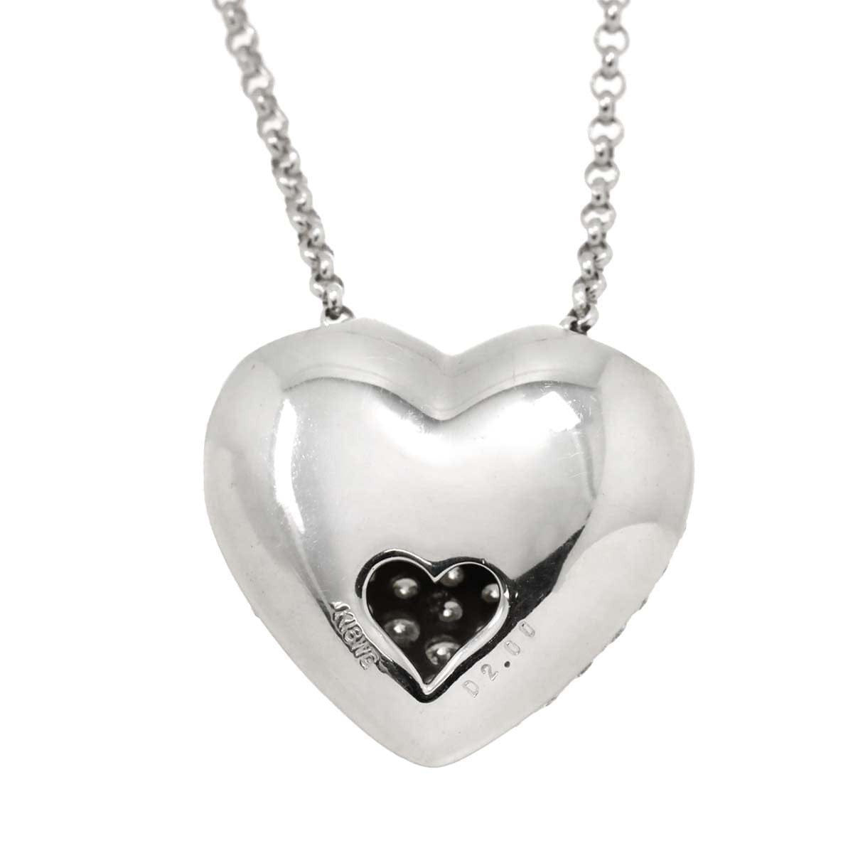 Luxury Promise Japan Diamond 2.00ct Necklace 18K WG White Gold 750 90284191