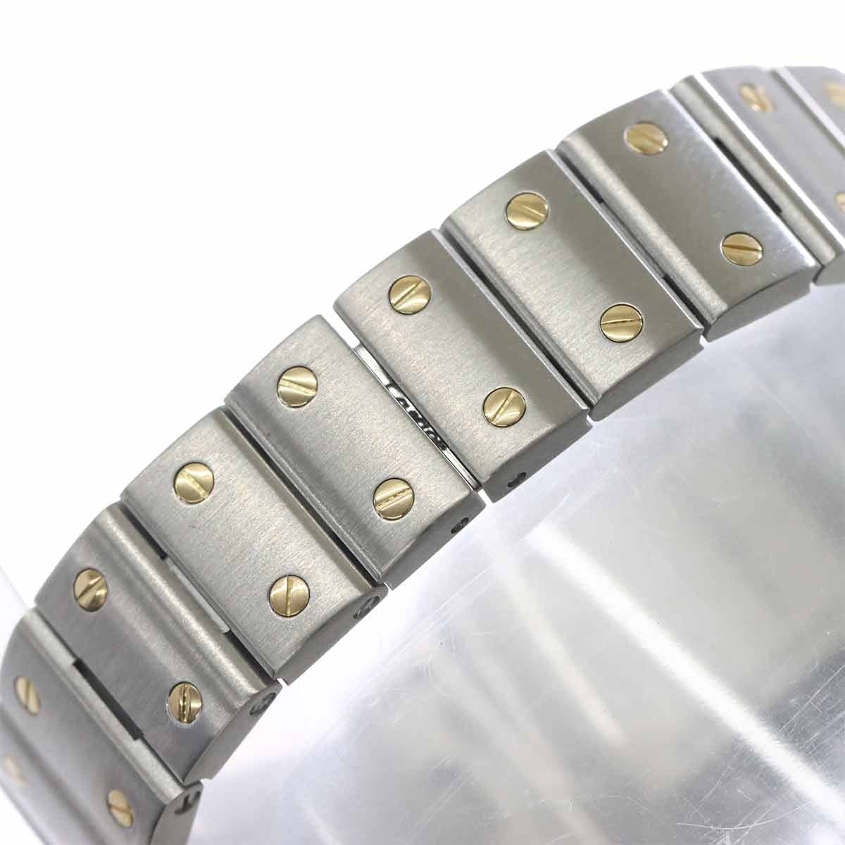 Luxury Promise Japan Cartier Santos Galbee SM W20045C4 Silver Dial Automatic Ladies 90327913