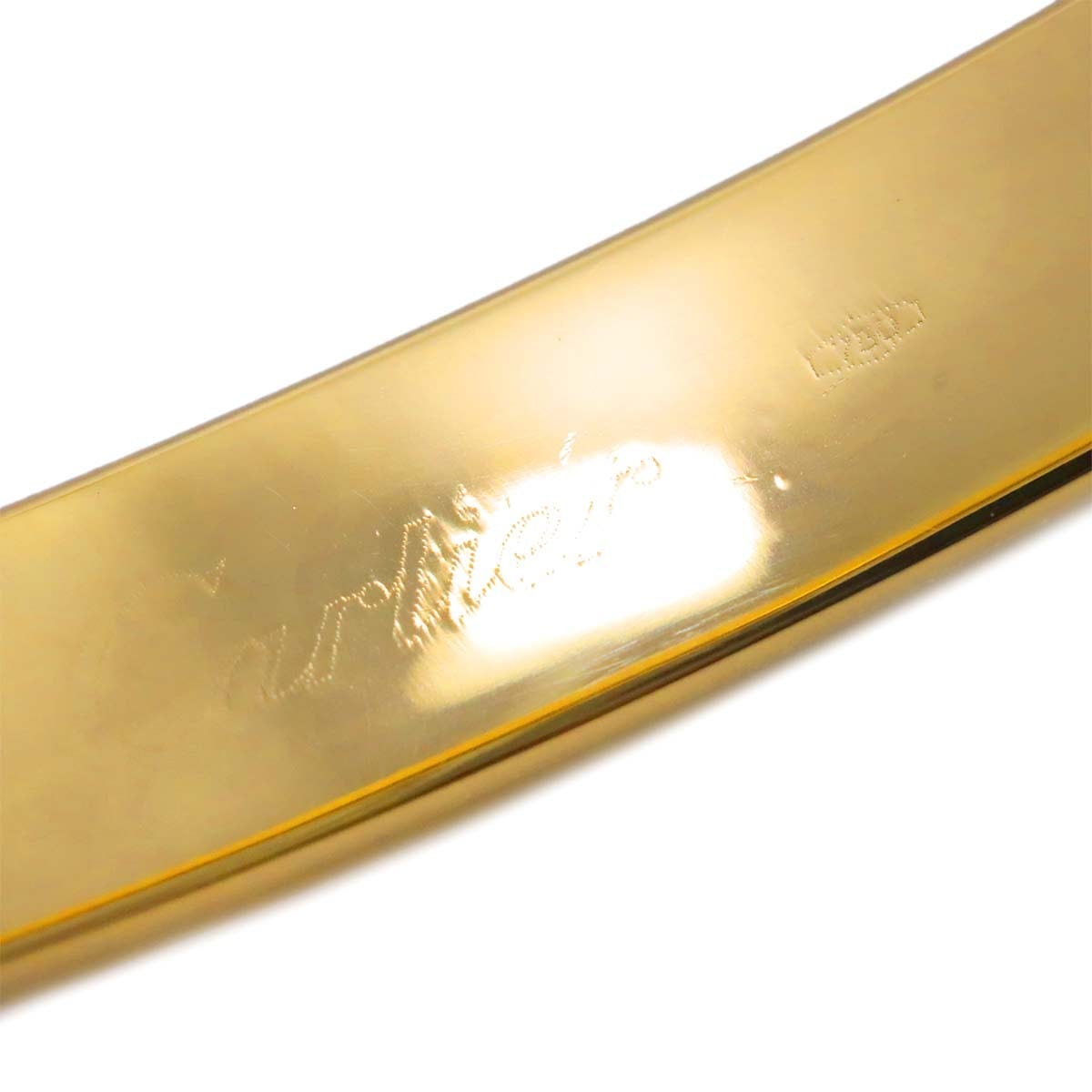 Luxury Promise Japan Cartier Love Bracelet 18K Yellow Gold 750 Size17 90287003