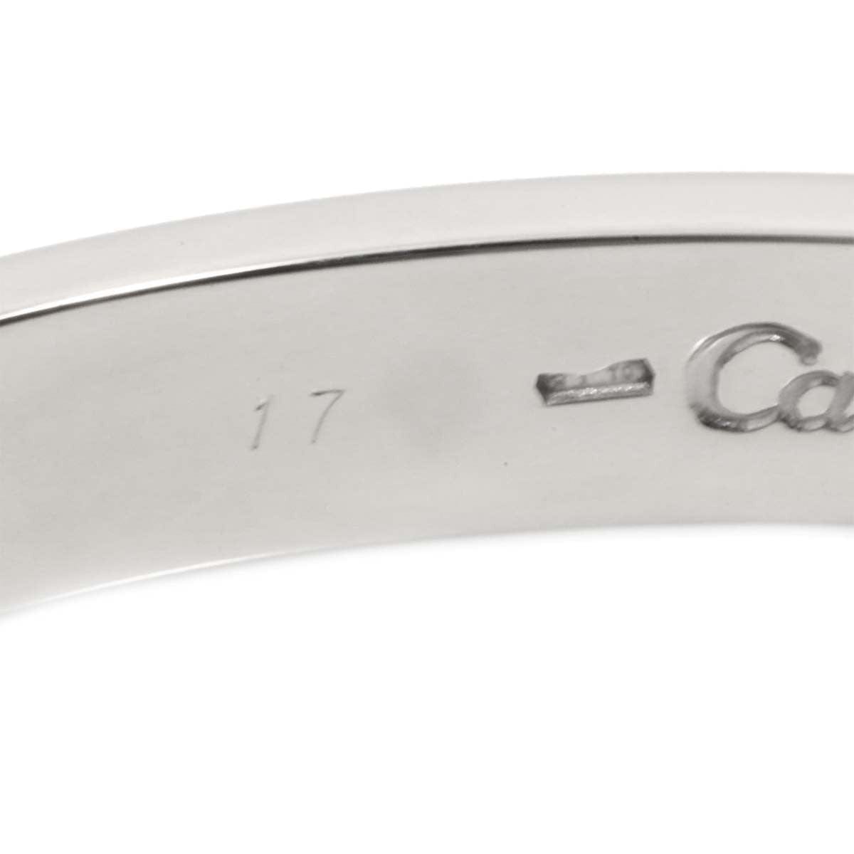 Luxury Promise Japan Cartier Love Bracelet Bangle 18K WG 750 Size17 90282393